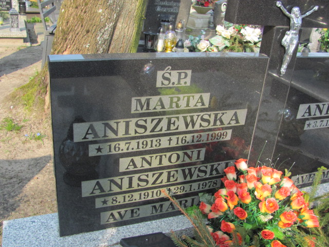Antoni Aniszewski 1910 Ustka - Grobonet - Wyszukiwarka osób pochowanych