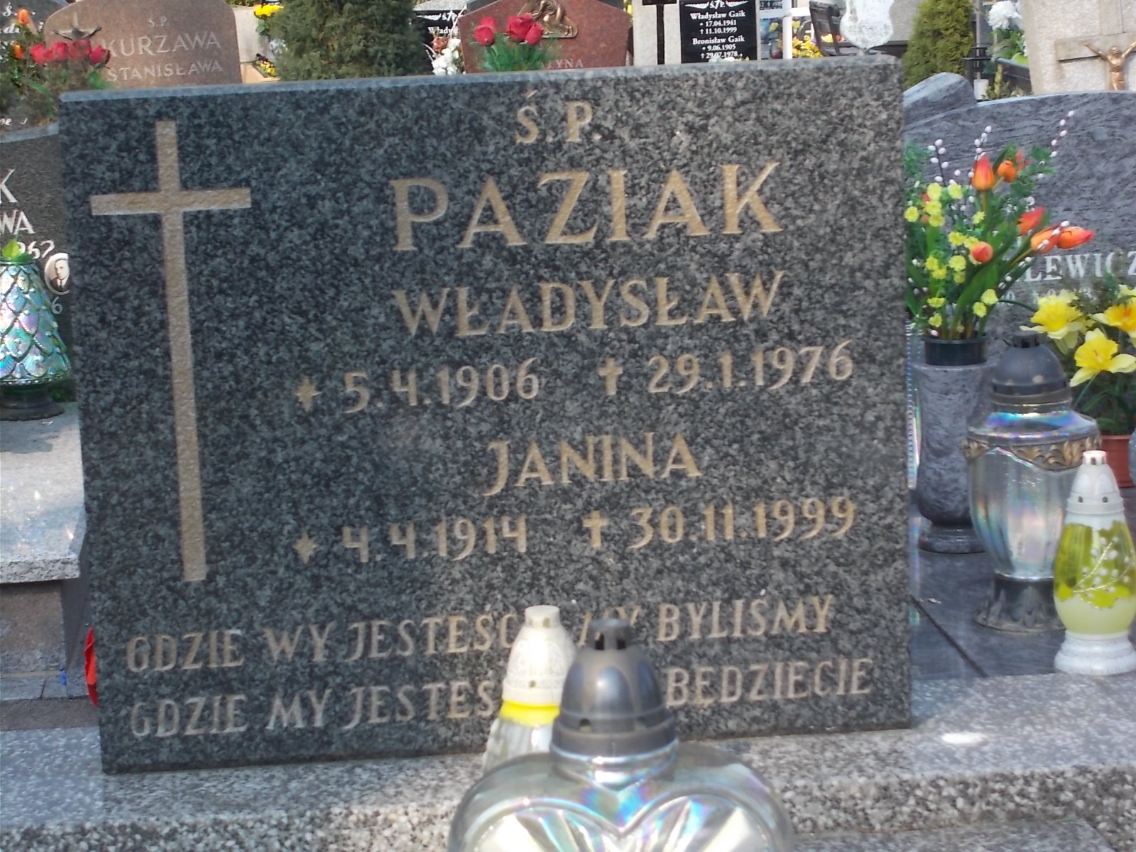 Władysław Paziak 1906 Ustka - Grobonet - Wyszukiwarka osób pochowanych