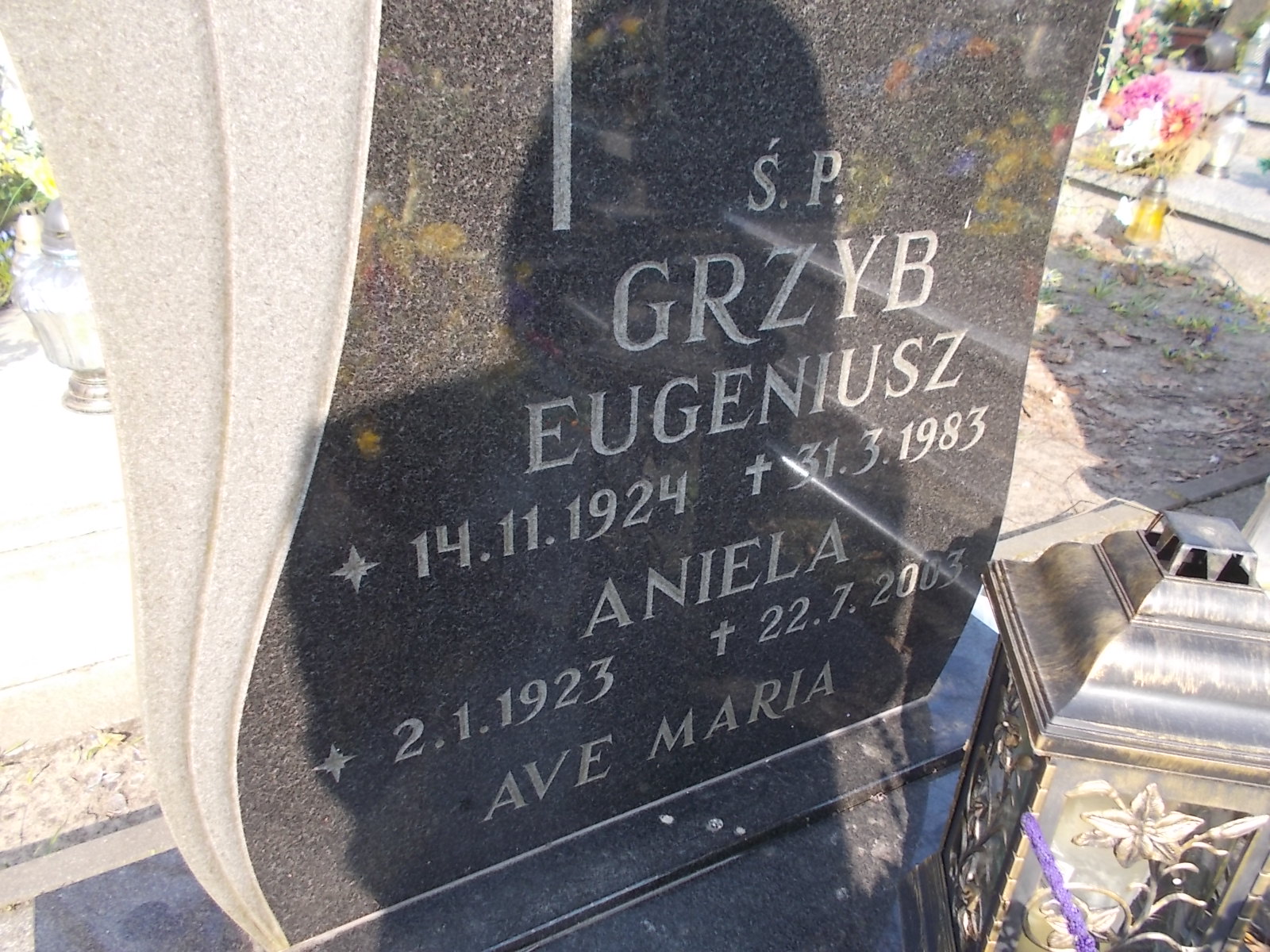 Grób Aniela Grzyb