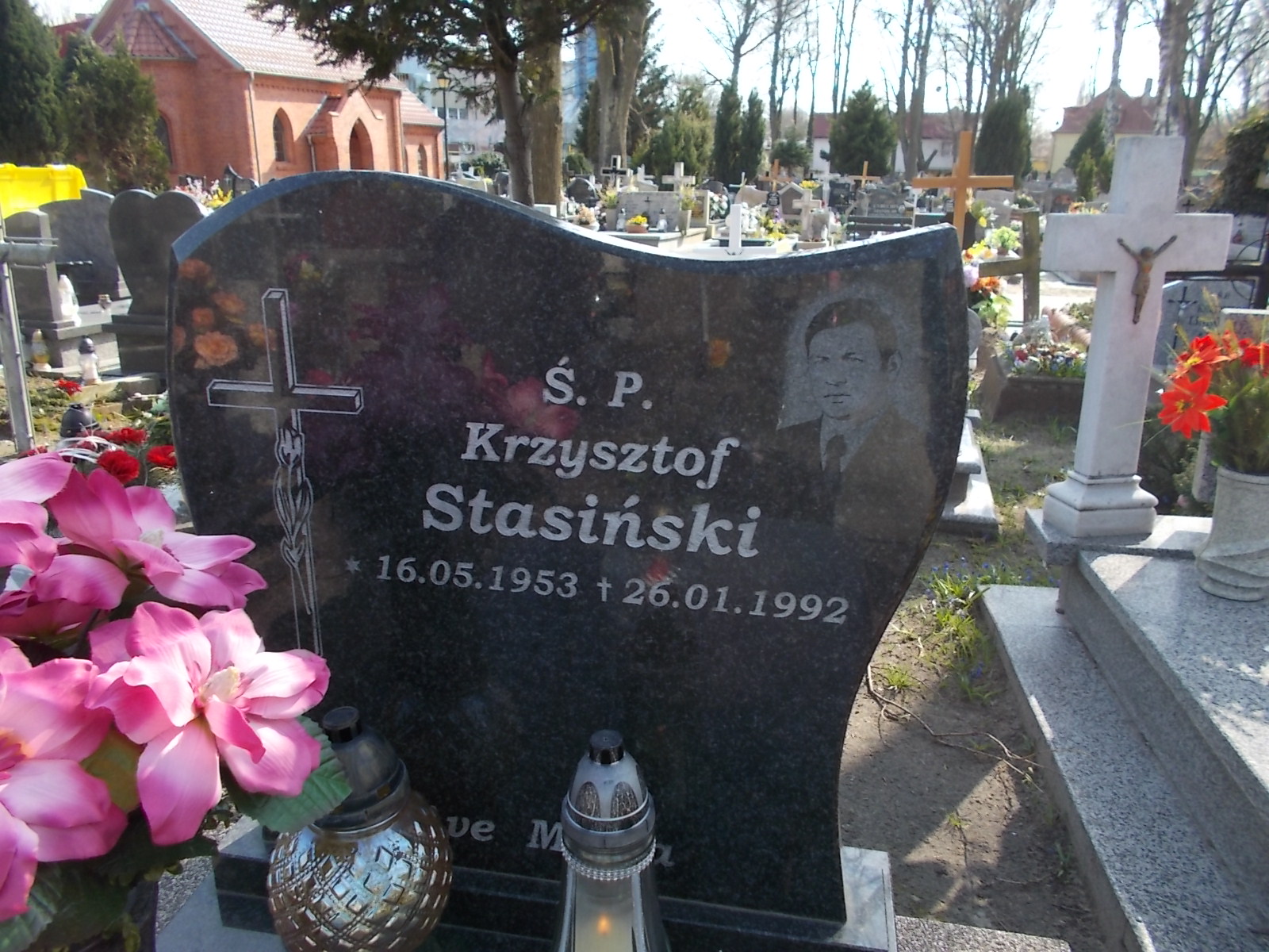 Krzysztof Stasiński 1953 Ustka - Grobonet - Wyszukiwarka osób pochowanych