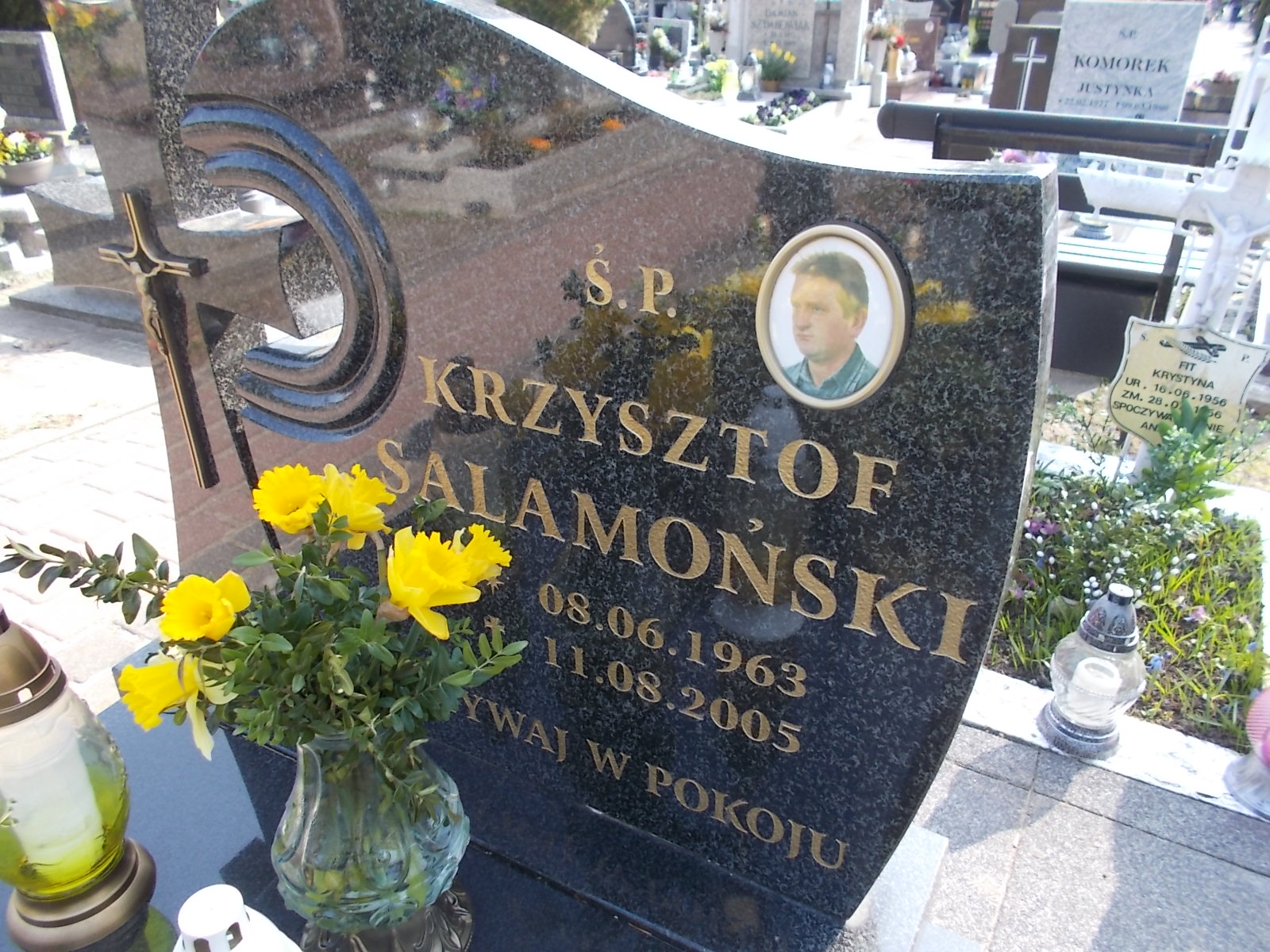 Krzysztof Salamoński 1963 Ustka - Grobonet - Wyszukiwarka osób pochowanych