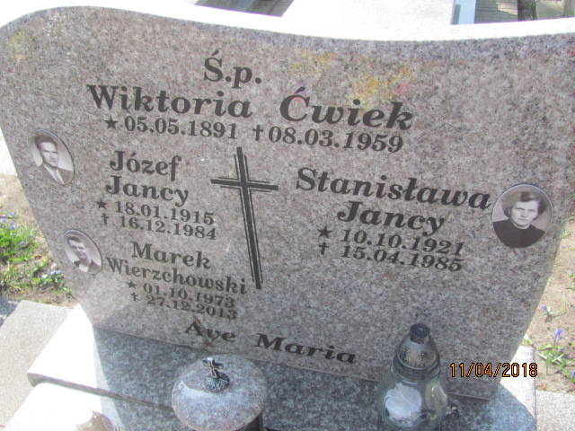 Marek Wierzchowski 1973 Ustka - Grobonet - Wyszukiwarka osób pochowanych