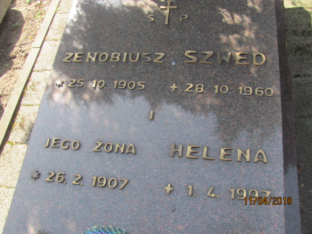 Helena Szwed 1907 Ustka - Grobonet - Wyszukiwarka osób pochowanych