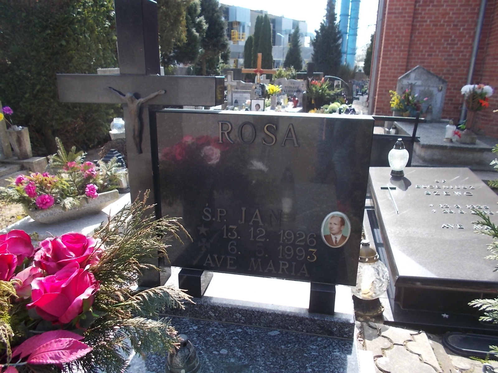 Jan Rosa 1926 Ustka - Grobonet - Wyszukiwarka osób pochowanych