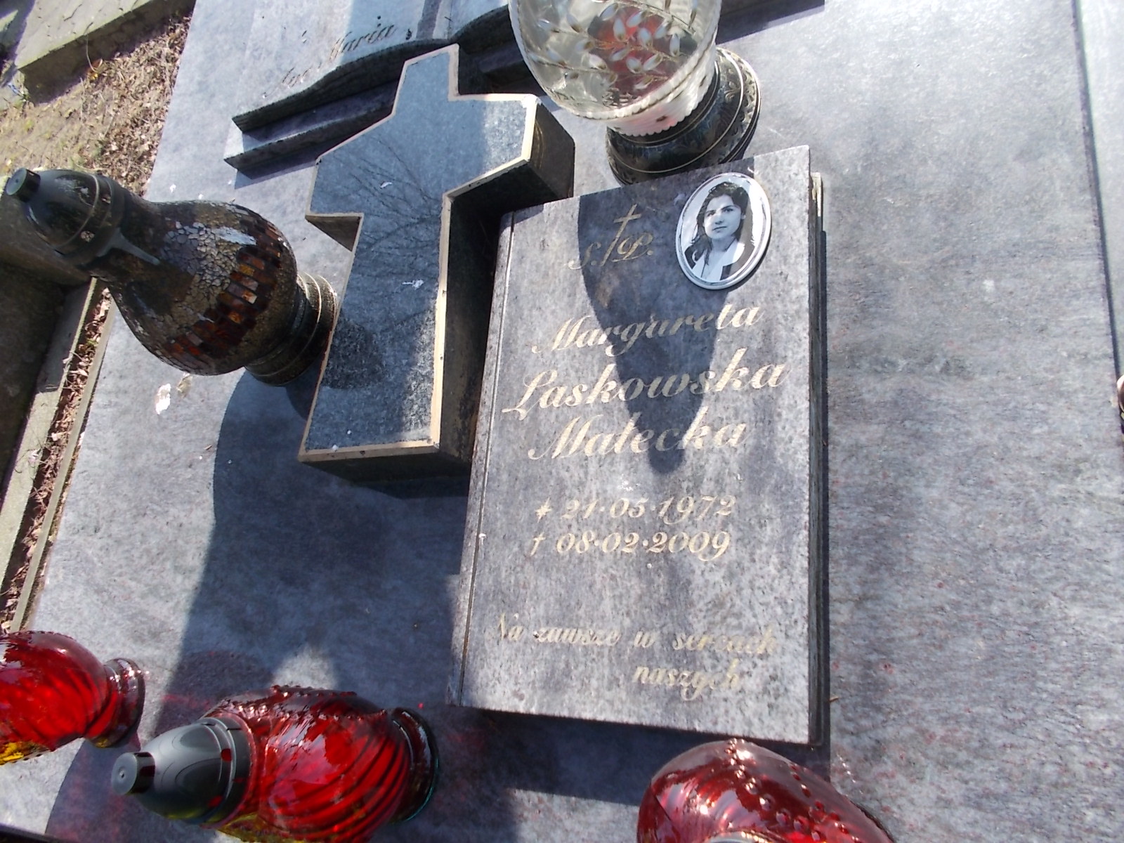 Margareta Laskowska Małecka 1972 Ustka - Grobonet - Wyszukiwarka osób pochowanych
