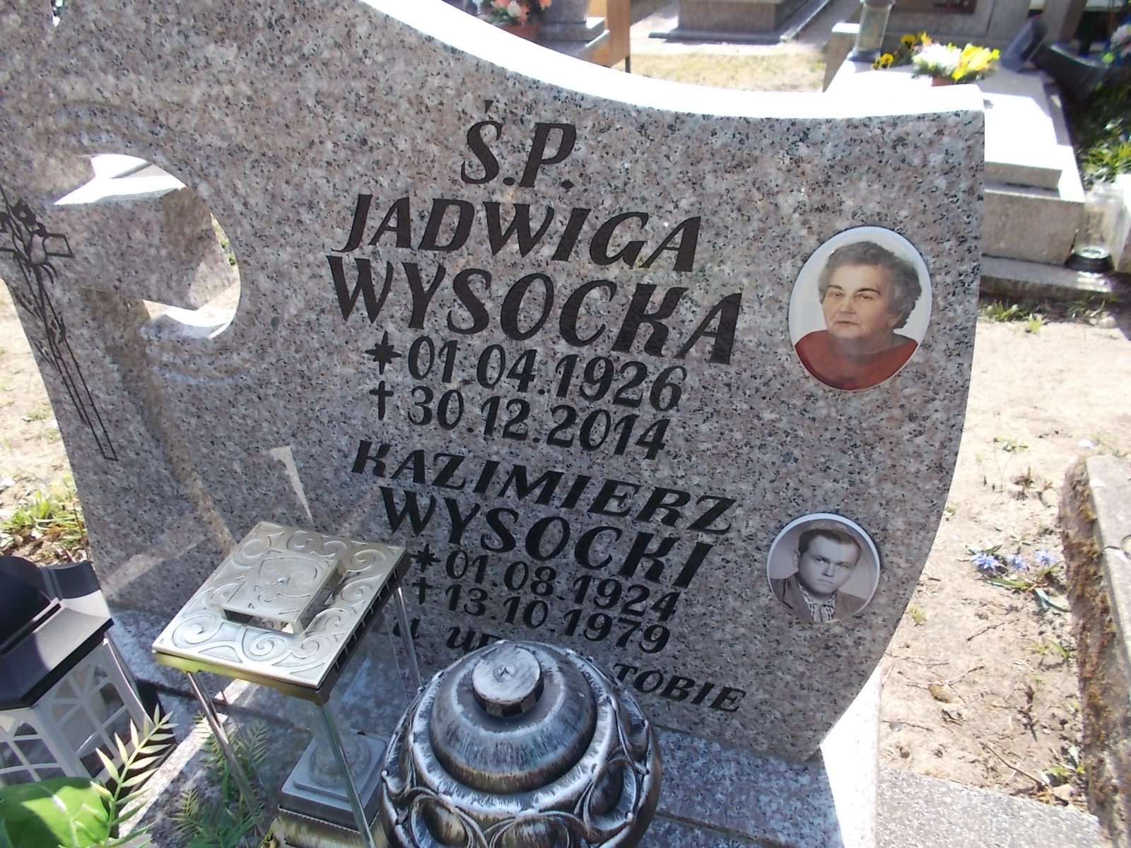 Kazimierz Wysocki 1924 Ustka - Grobonet - Wyszukiwarka osób pochowanych