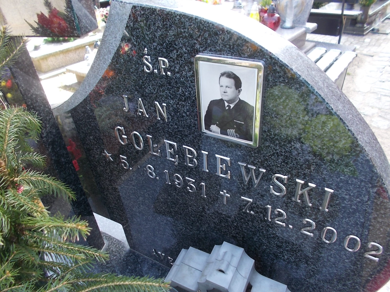 Jan Gołębiewski 1931 Ustka - Grobonet - Wyszukiwarka osób pochowanych