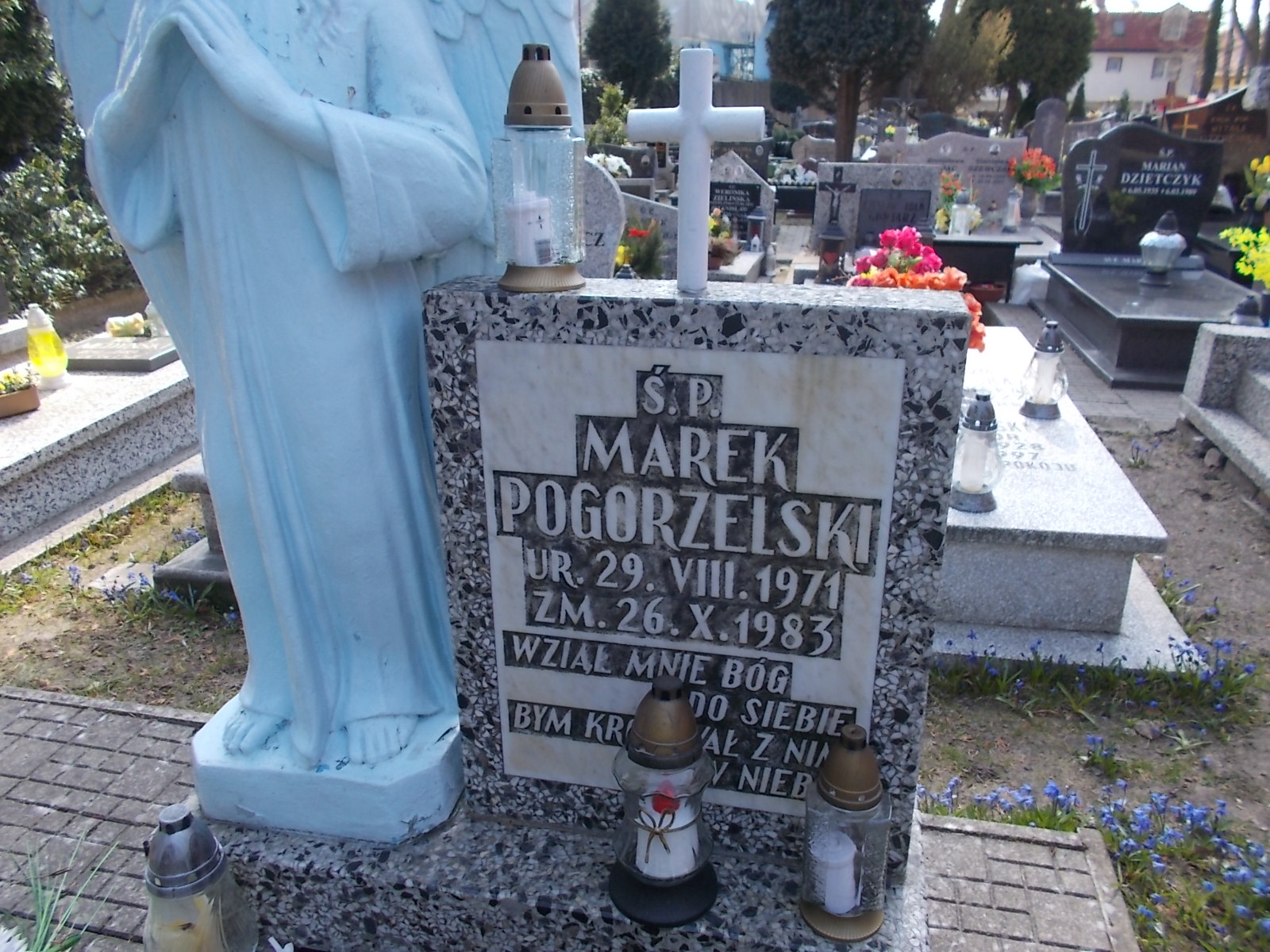 Marek Pogorzelski 1971 Ustka - Grobonet - Wyszukiwarka osób pochowanych