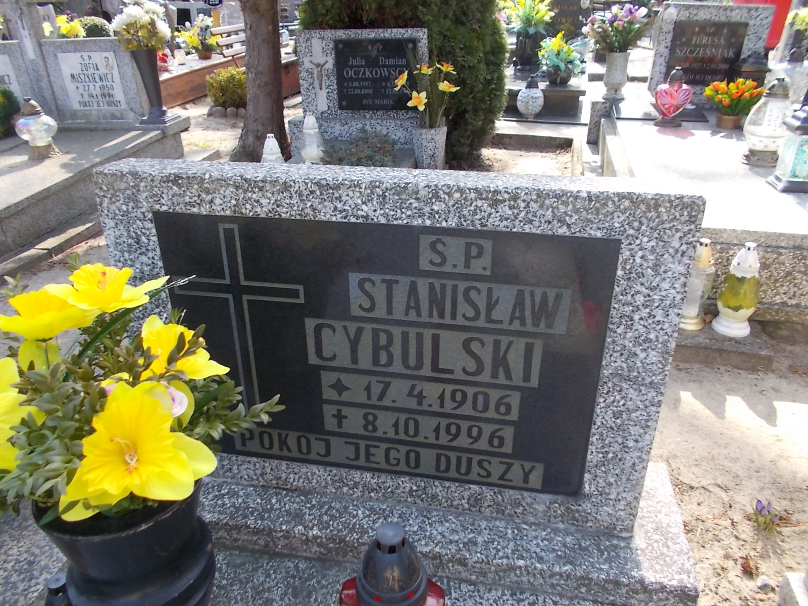 Stanisław Cybulski 1906 Ustka - Grobonet - Wyszukiwarka osób pochowanych