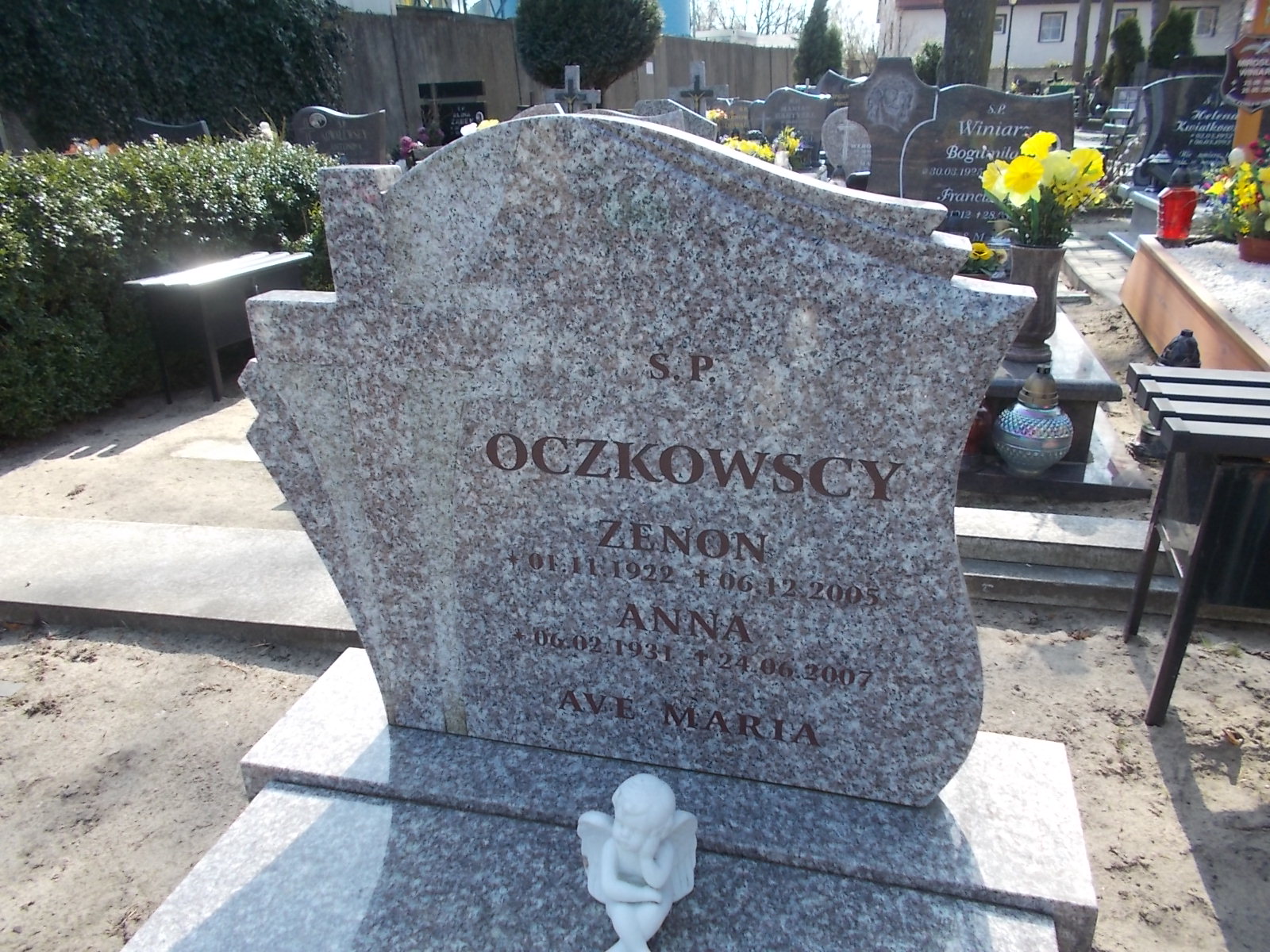 Anna Oczkowska 1931 Ustka - Grobonet - Wyszukiwarka osób pochowanych