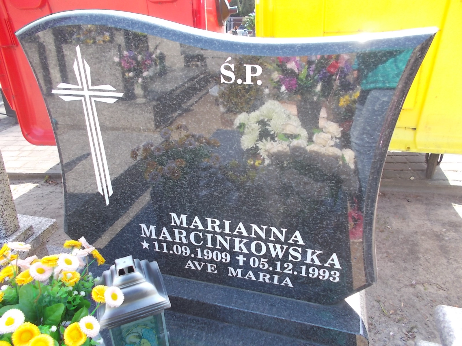 Marianna Marcinkowska 1909 Ustka - Grobonet - Wyszukiwarka osób pochowanych