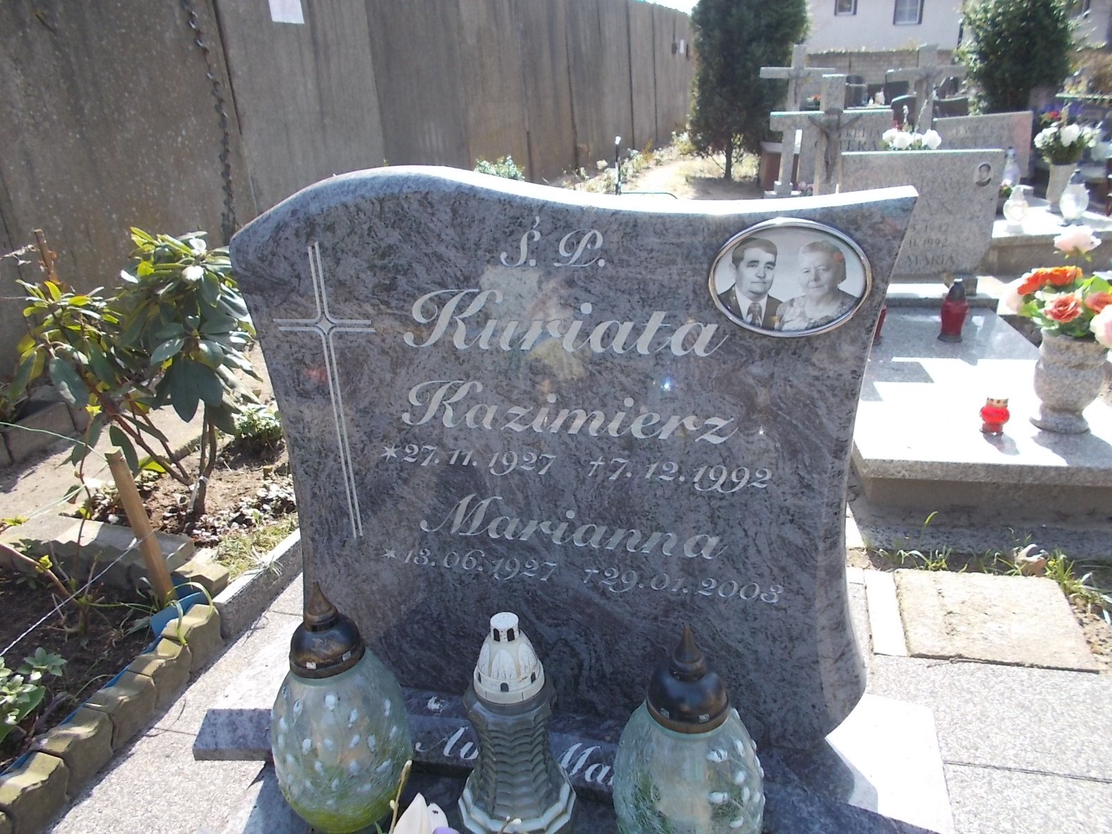 Marianna Kuriata 1927 Ustka - Grobonet - Wyszukiwarka osób pochowanych