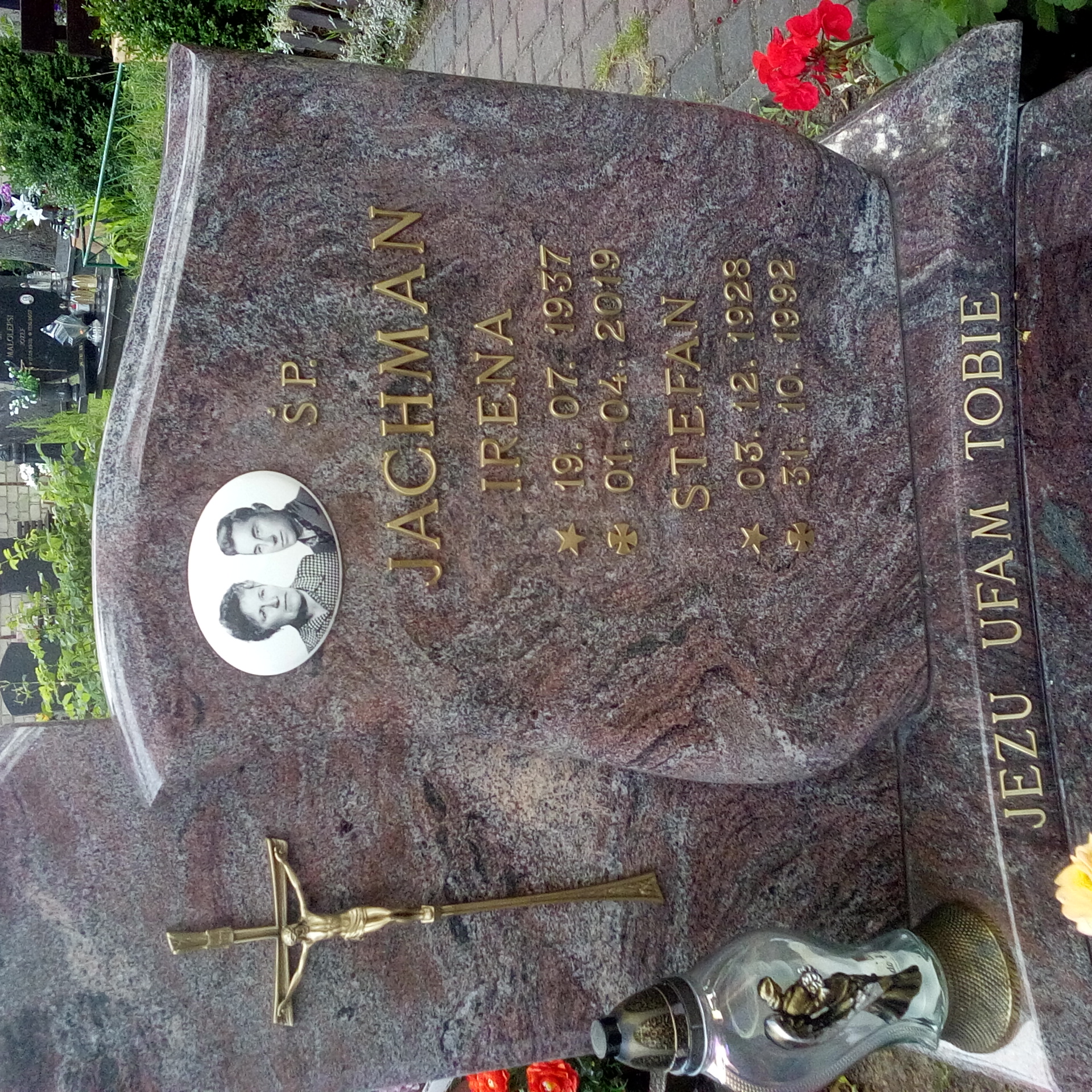 Irena Jachman 1937 Ustka - Grobonet - Wyszukiwarka osób pochowanych