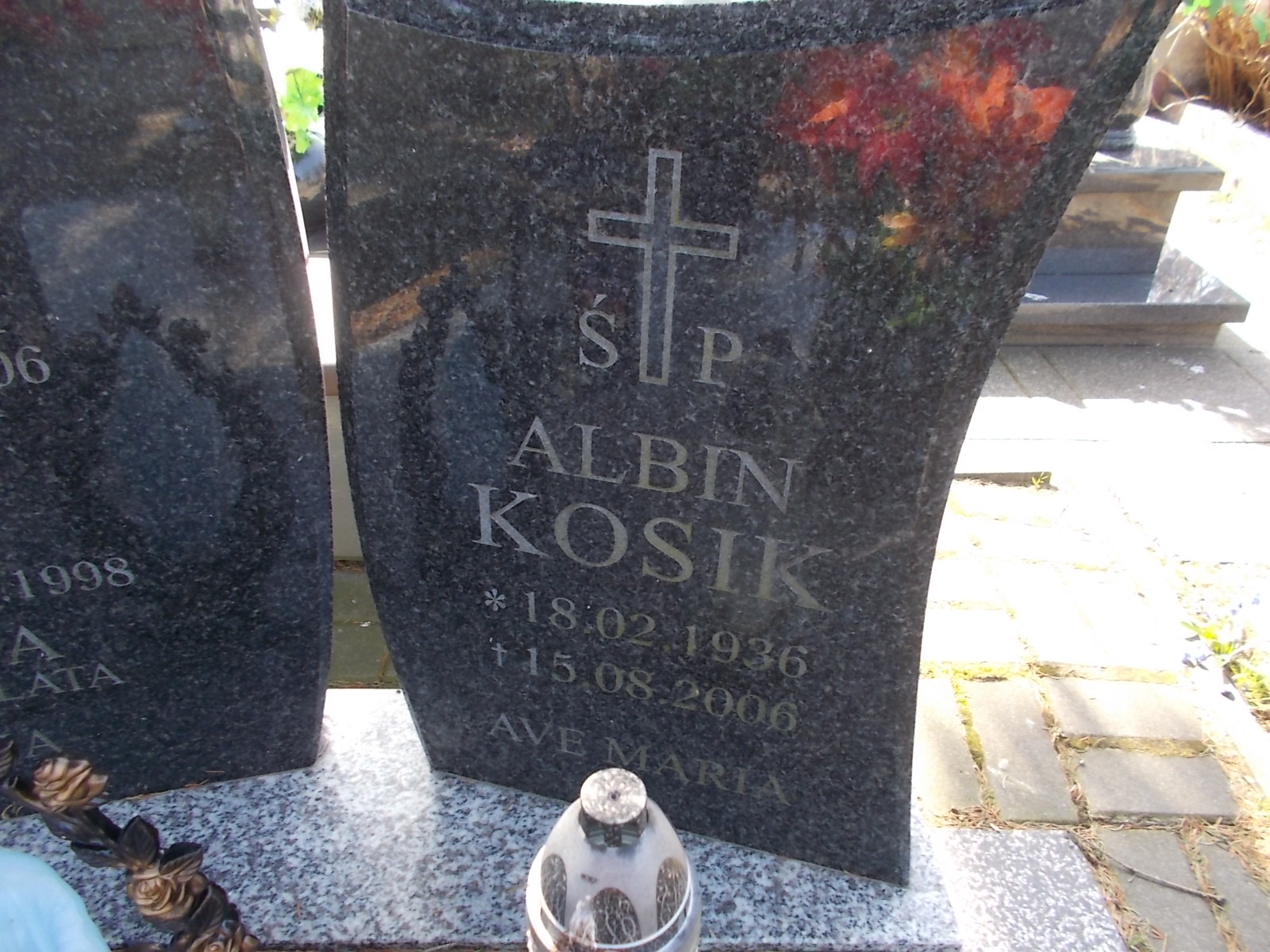 Albin Kosik 1936 Ustka - Grobonet - Wyszukiwarka osób pochowanych