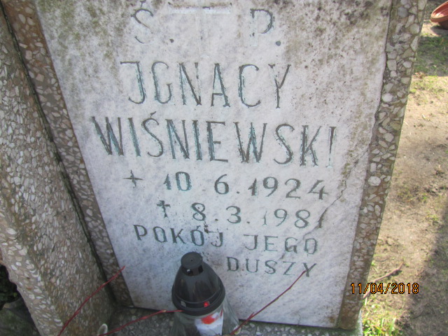 Grób Ignacy Wiśniewski