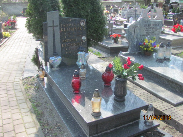 Grób Jadwiga Kłosińska