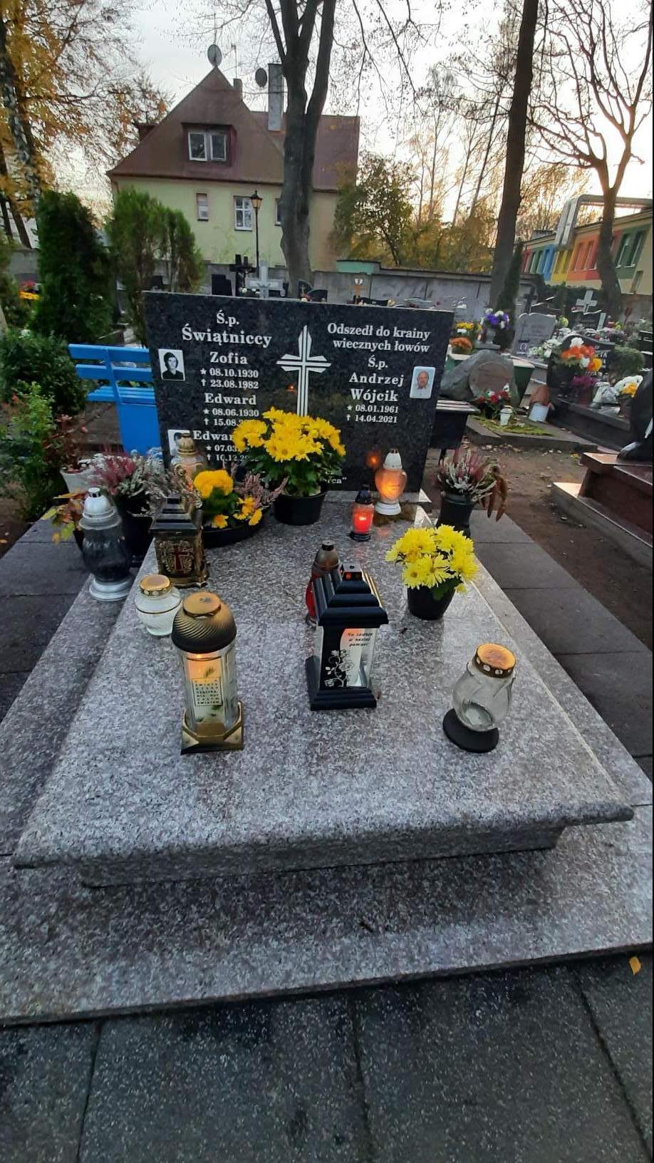 Grób Andrzej Wójcik