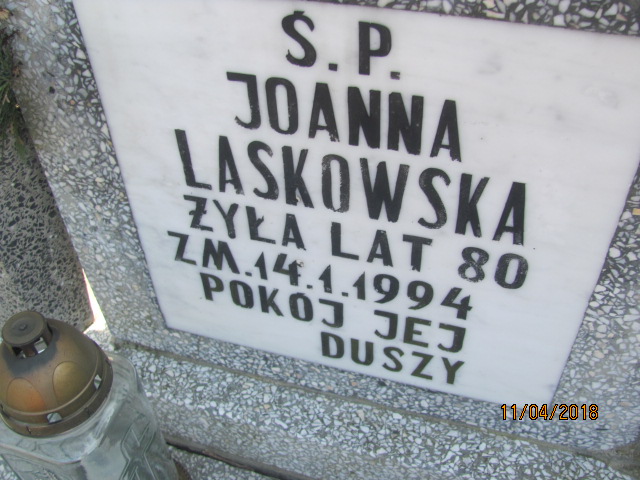 Aleksy Laskowski 1911 Ustka - Grobonet - Wyszukiwarka osób pochowanych