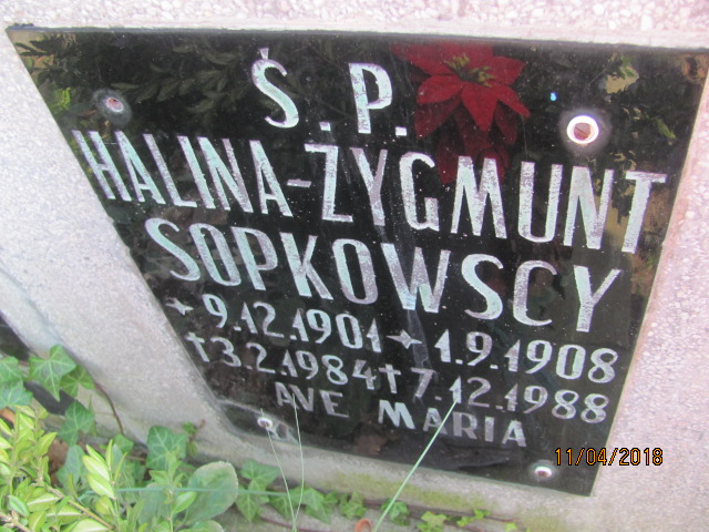 Zygmunt Sopkowski 1908 Ustka - Grobonet - Wyszukiwarka osób pochowanych