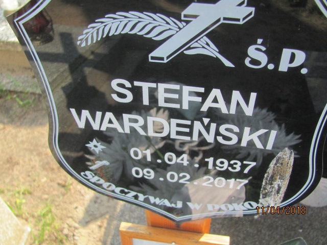 Stefan Wardeński 1937 Ustka - Grobonet - Wyszukiwarka osób pochowanych