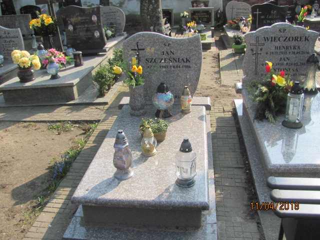 Grób Jan Szcześniak