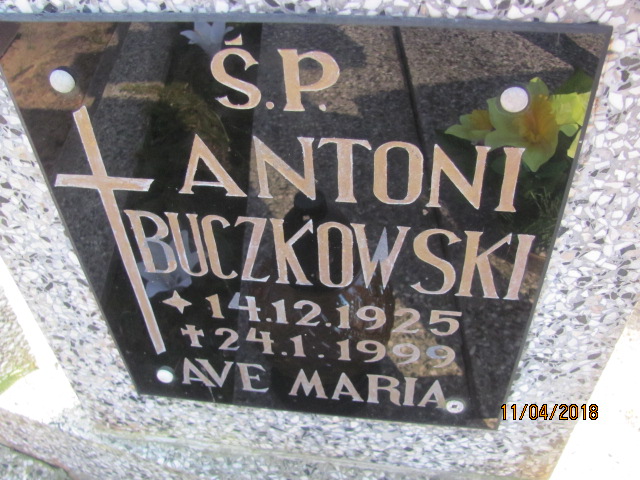 Antoni Buczkowski 1925 Ustka - Grobonet - Wyszukiwarka osób pochowanych