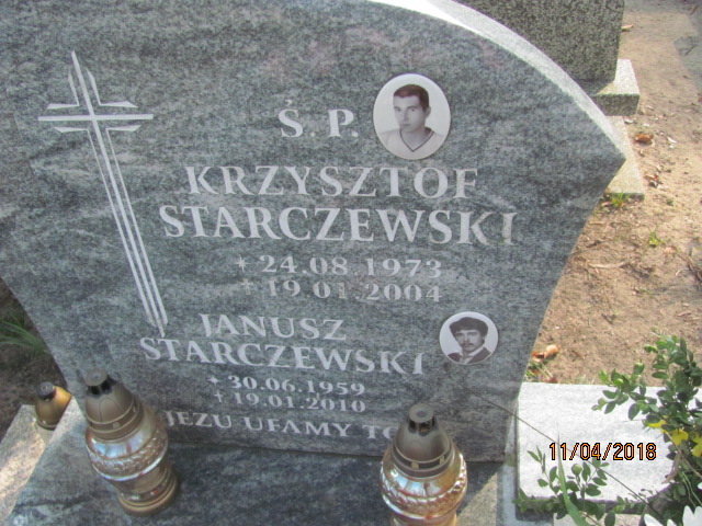 Krzysztof Starczewski 1973 Ustka - Grobonet - Wyszukiwarka osób pochowanych