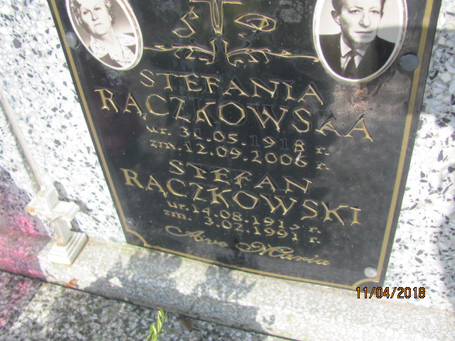 Stefan Rączkowski 1913 Ustka - Grobonet - Wyszukiwarka osób pochowanych