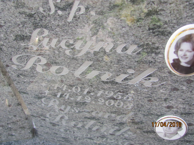 Lucyna Rolnik 1955 Ustka - Grobonet - Wyszukiwarka osób pochowanych