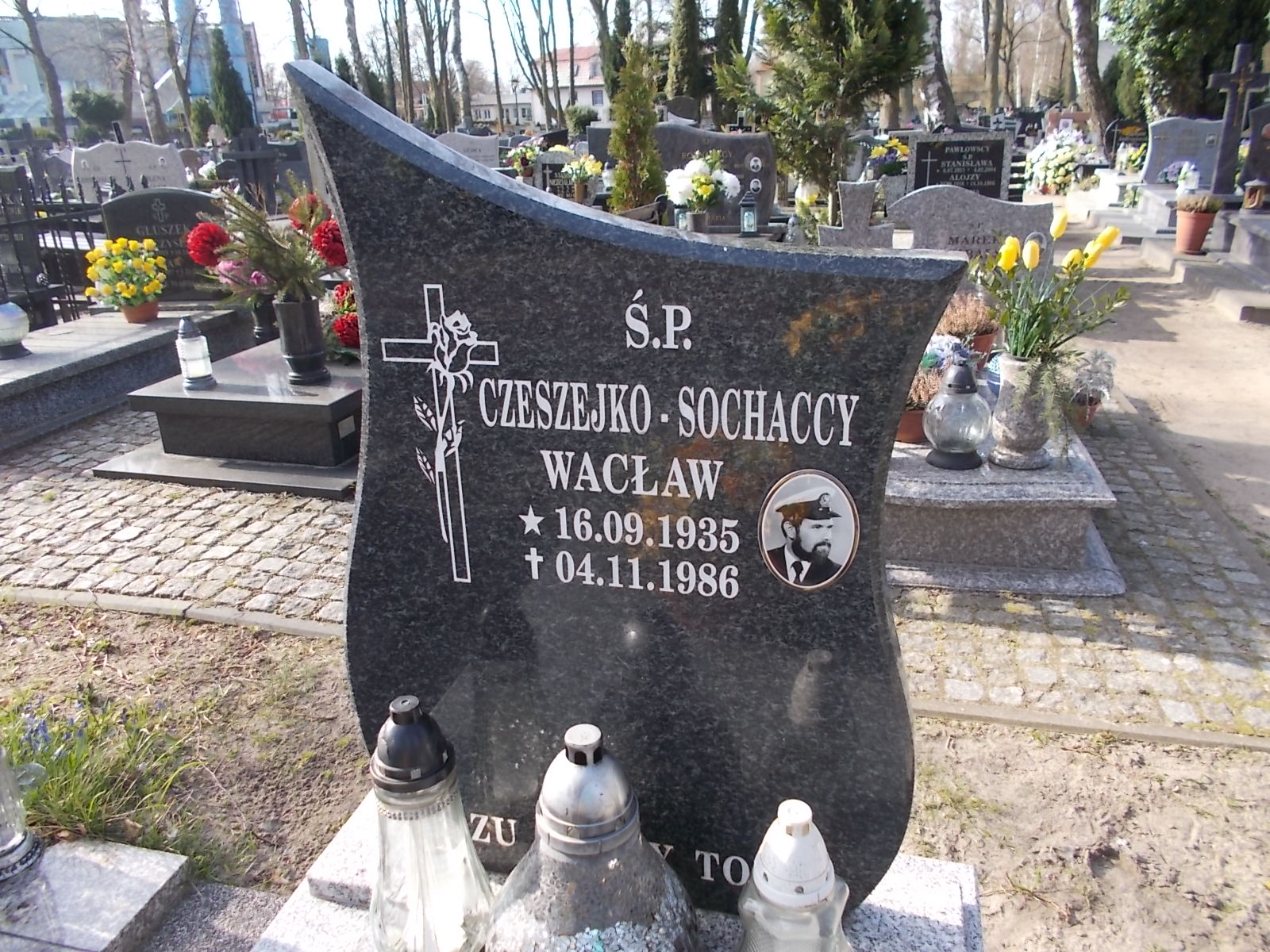 Wacław Czeszejko Sochacki 1935 Ustka - Grobonet - Wyszukiwarka osób pochowanych