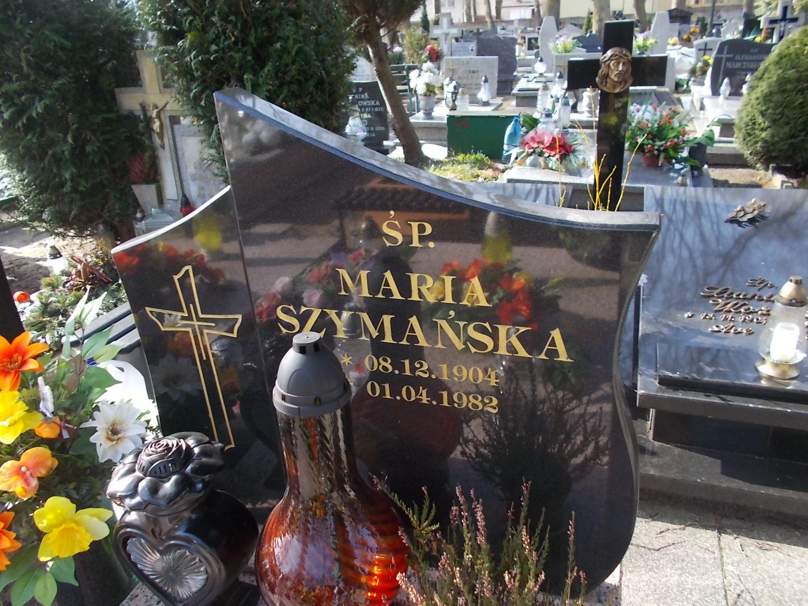 Maria Szymańska 1904 Ustka - Grobonet - Wyszukiwarka osób pochowanych