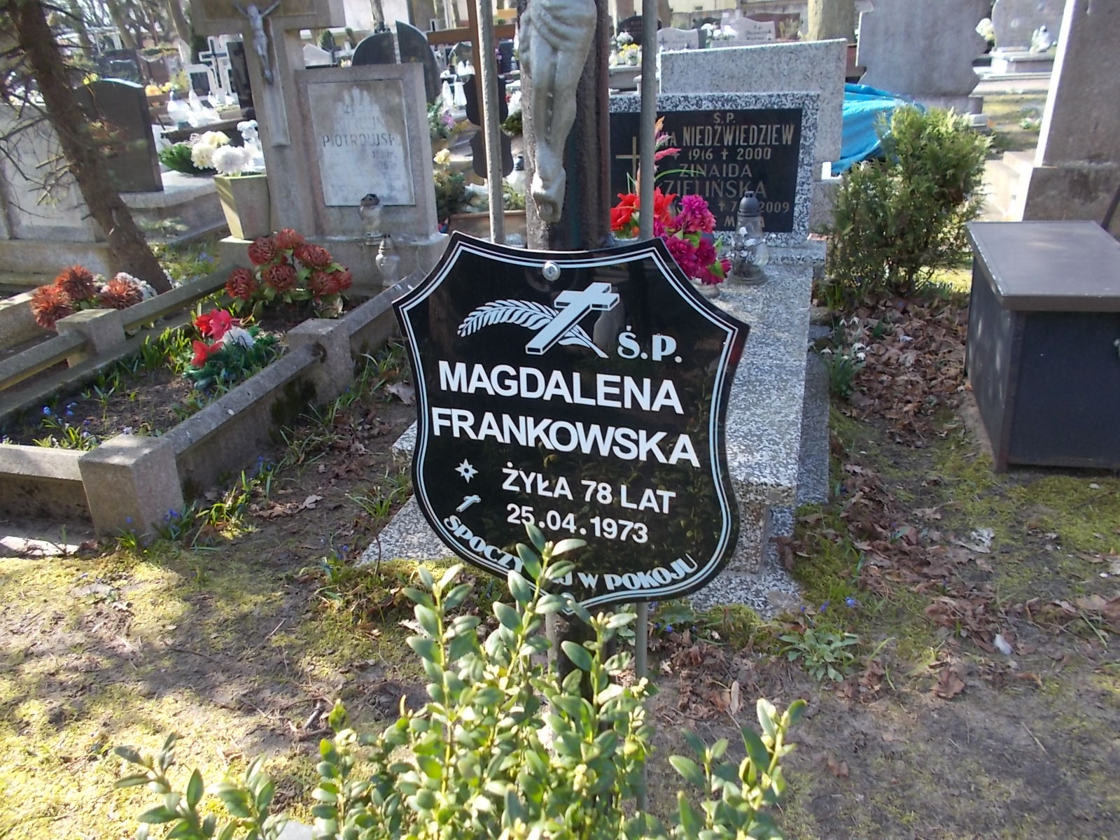 Magdalena Frankowska Ustka - Grobonet - Wyszukiwarka osób pochowanych