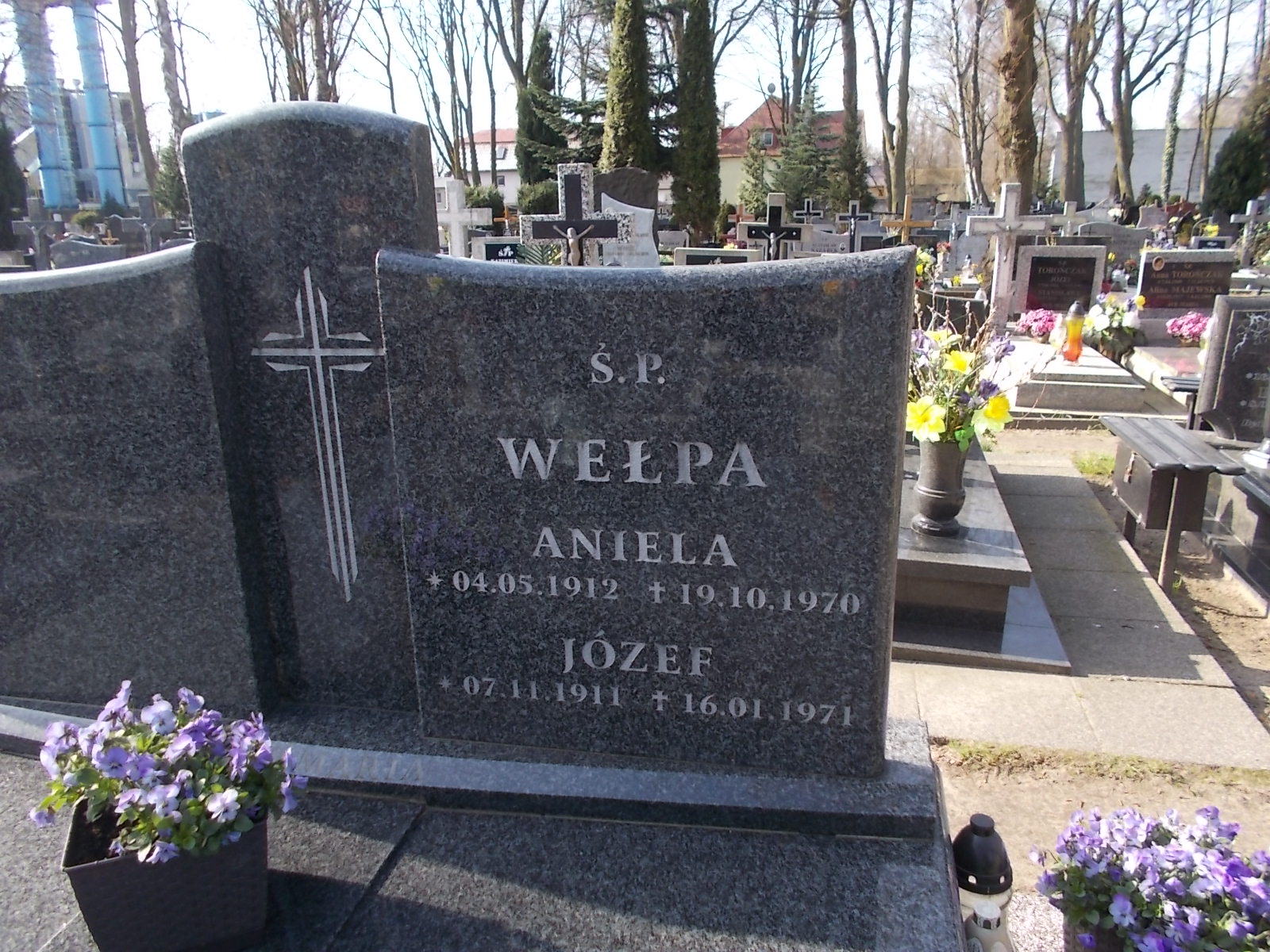 Helena Wełpa 1938 Ustka - Grobonet - Wyszukiwarka osób pochowanych