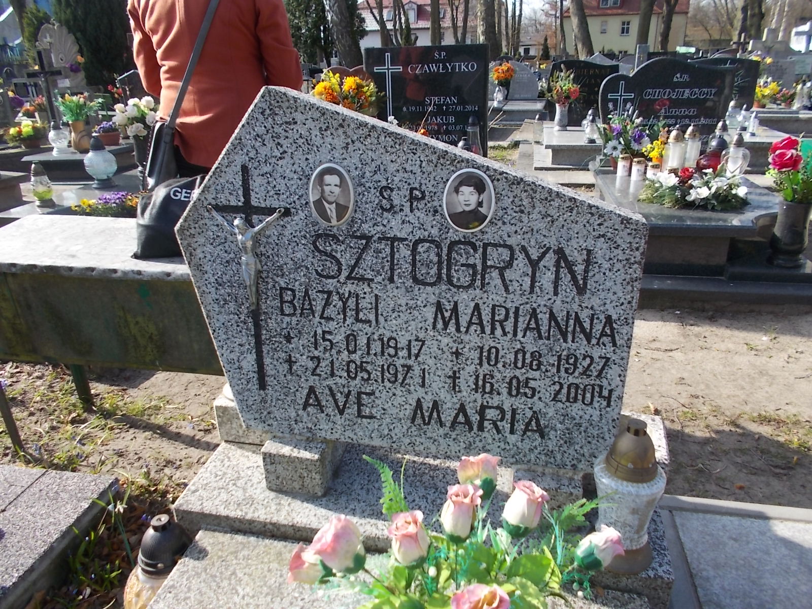 Bazyli Sztogryn 1917 Ustka - Grobonet - Wyszukiwarka osób pochowanych