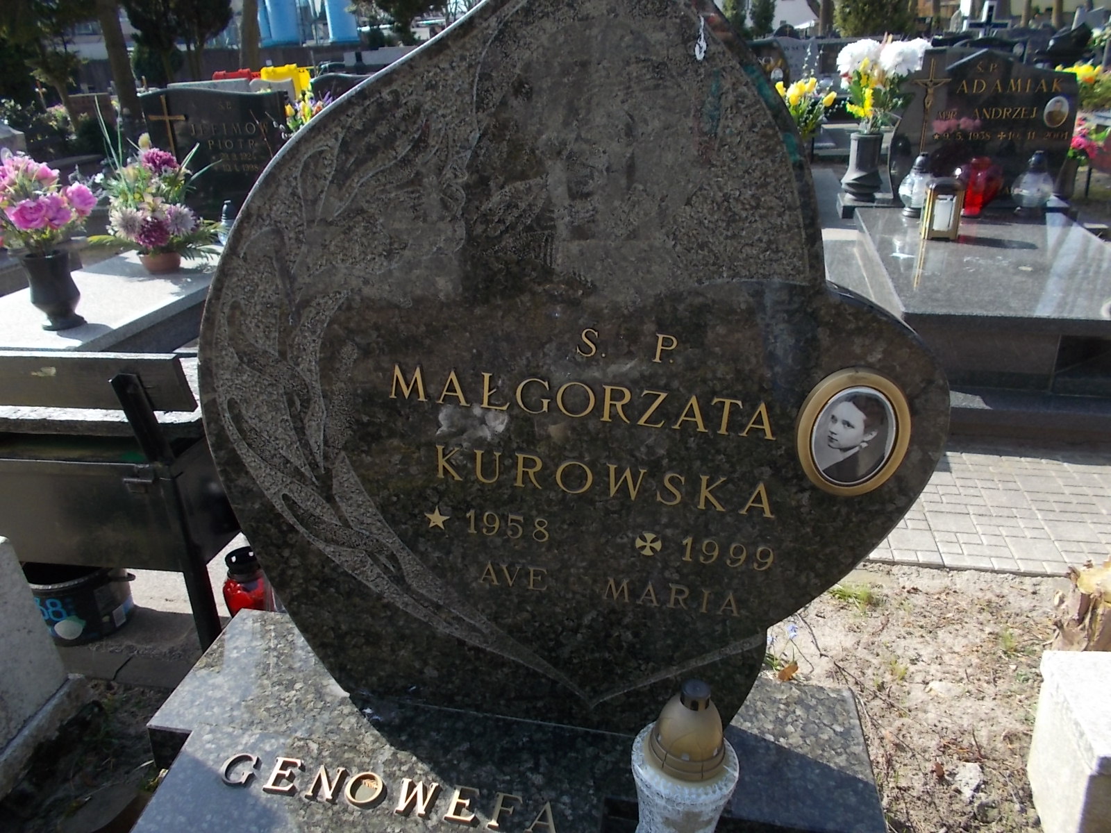 Małgorzata Kurowska 1957 Ustka - Grobonet - Wyszukiwarka osób pochowanych