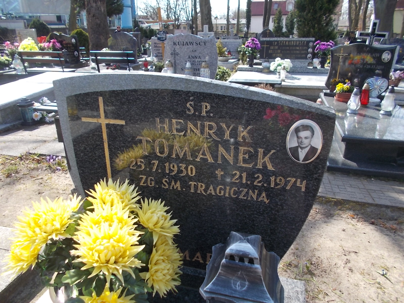 Henryk Tomanek 1930 Ustka - Grobonet - Wyszukiwarka osób pochowanych