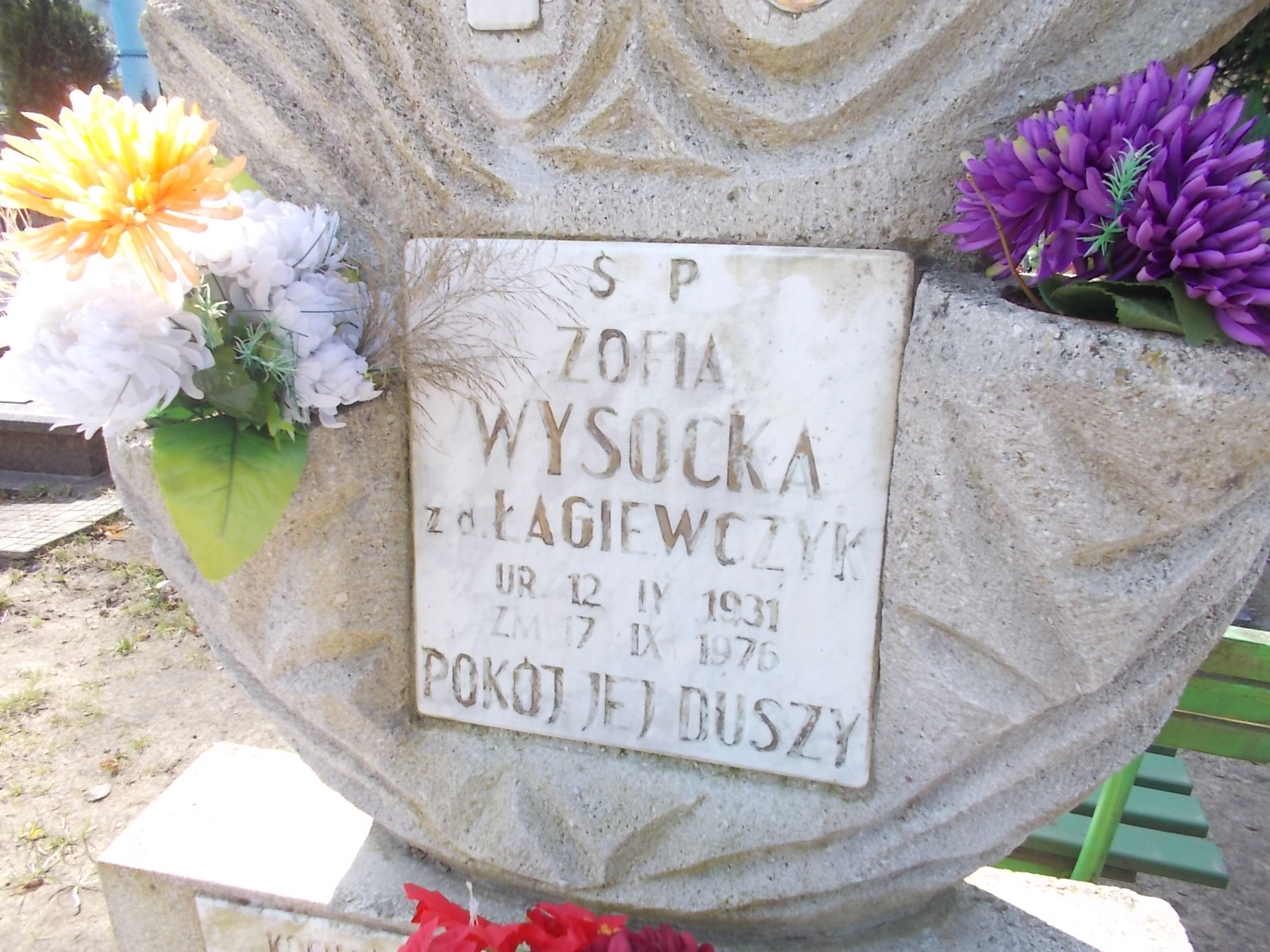 Zofia Wysocka 1931 Ustka - Grobonet - Wyszukiwarka osób pochowanych