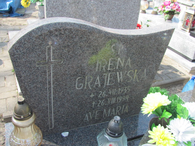 Irena Grajewska 1935 Ustka - Grobonet - Wyszukiwarka osób pochowanych