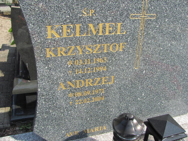 Krzysztof Kelmel 1963 Ustka - Grobonet - Wyszukiwarka osób pochowanych