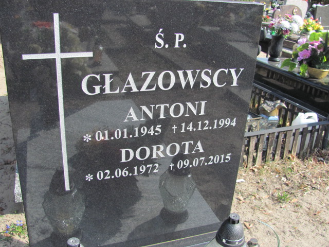 Antoni Głazowski 1945 Ustka - Grobonet - Wyszukiwarka osób pochowanych