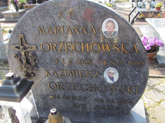 Grób Marianna Orzechowska