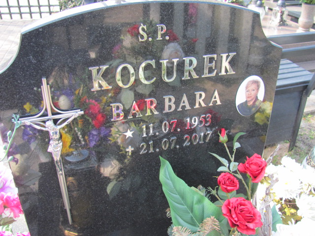 Grób Barbara  Kocurek