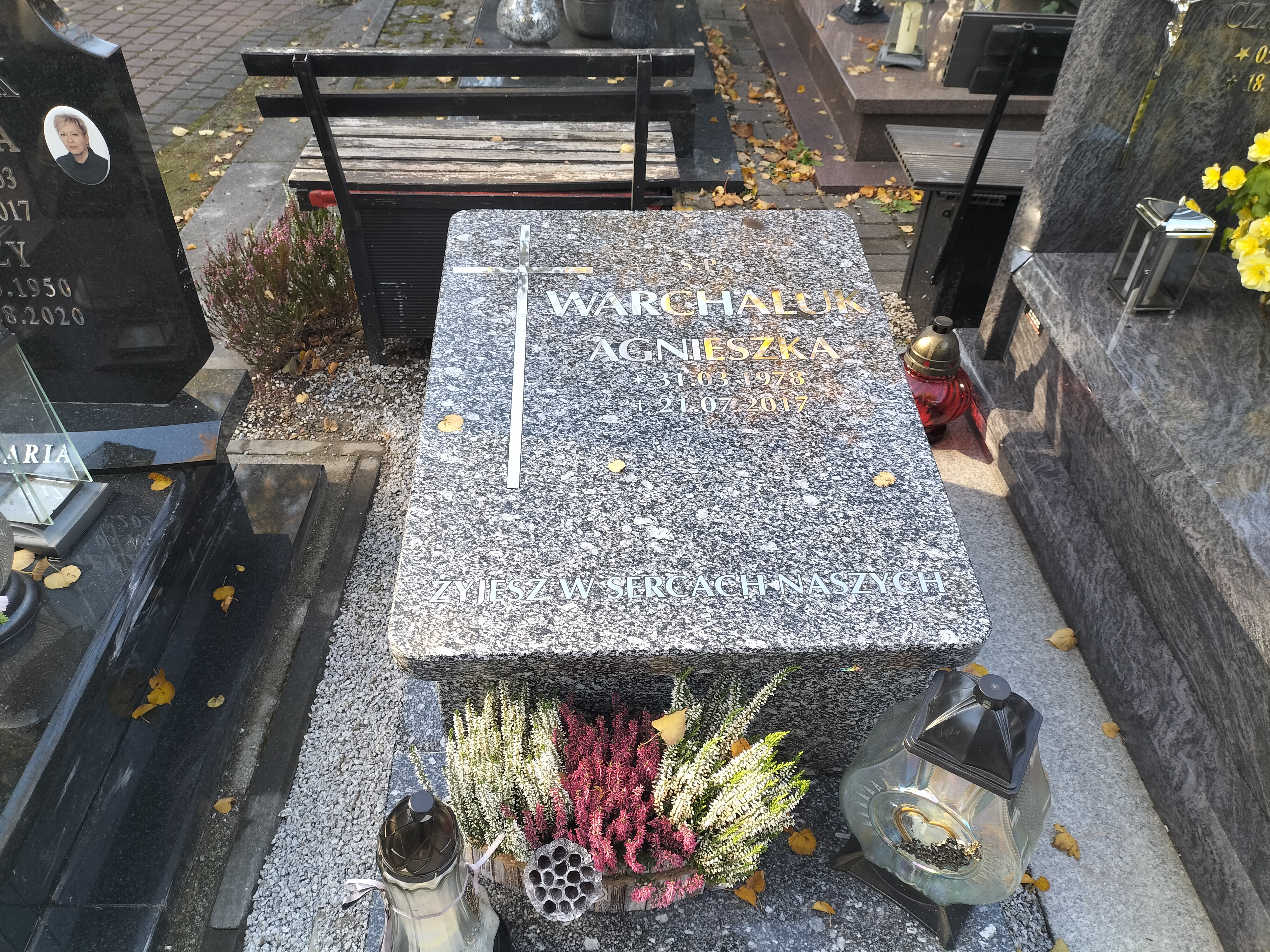 Grób Agnieszka  Warchaluk