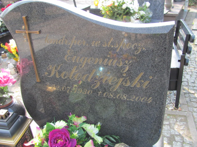 Grób Eugeniusz Kołodziejski