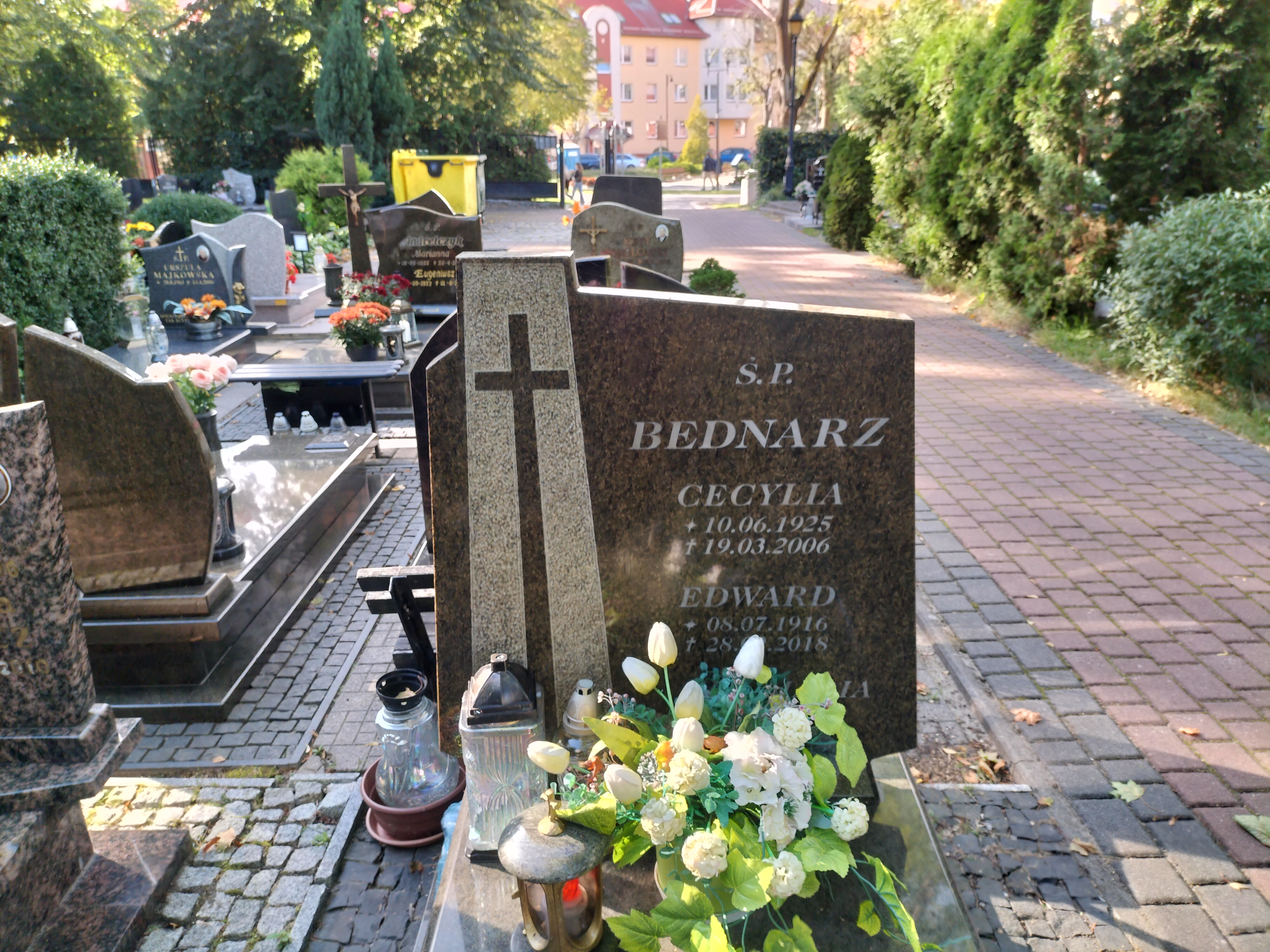 Celina Bednarz 1925 Ustka - Grobonet - Wyszukiwarka osób pochowanych