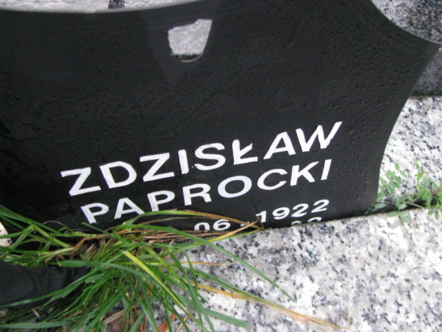 Zdzisław Paprocki 1922 Ustka - Grobonet - Wyszukiwarka osób pochowanych