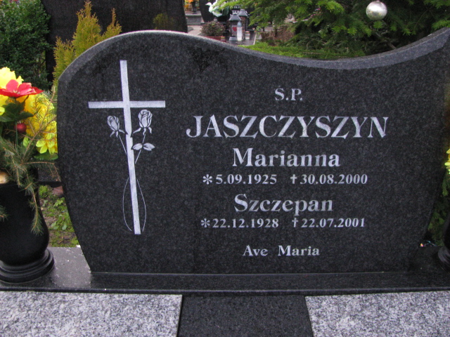 Grób Szczepan Jaszczyszyn