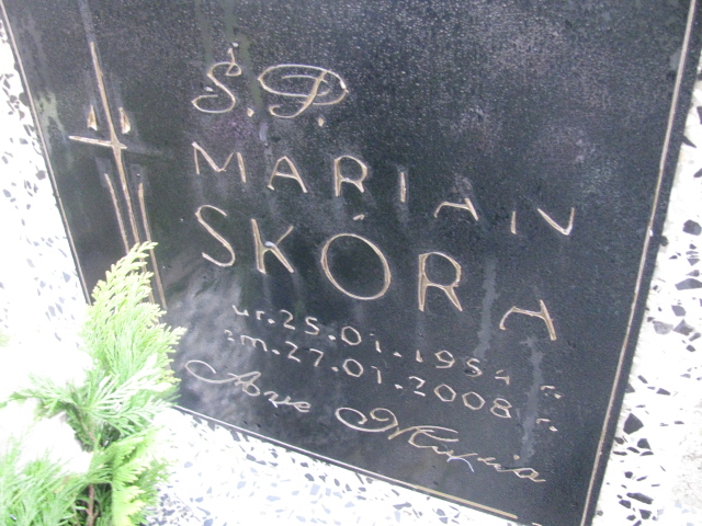 Marian Skóra  1954 Ustka - Grobonet - Wyszukiwarka osób pochowanych