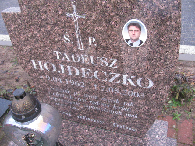 Paweł Hojdeczko 1994 Ustka - Grobonet - Wyszukiwarka osób pochowanych
