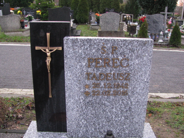 Tadeusz Pereć 1942 Ustka - Grobonet - Wyszukiwarka osób pochowanych